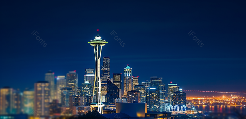 城市夜景闪亮夜空唯美实拍摄影图,高清,摄影图,摄影图片,图片大全,摄影图免费下载